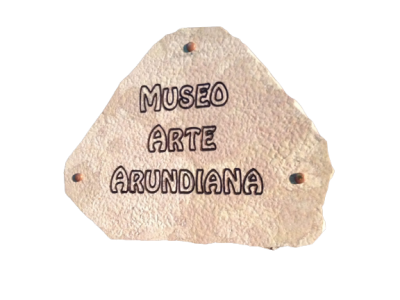 museo arundiano scritta trasparente